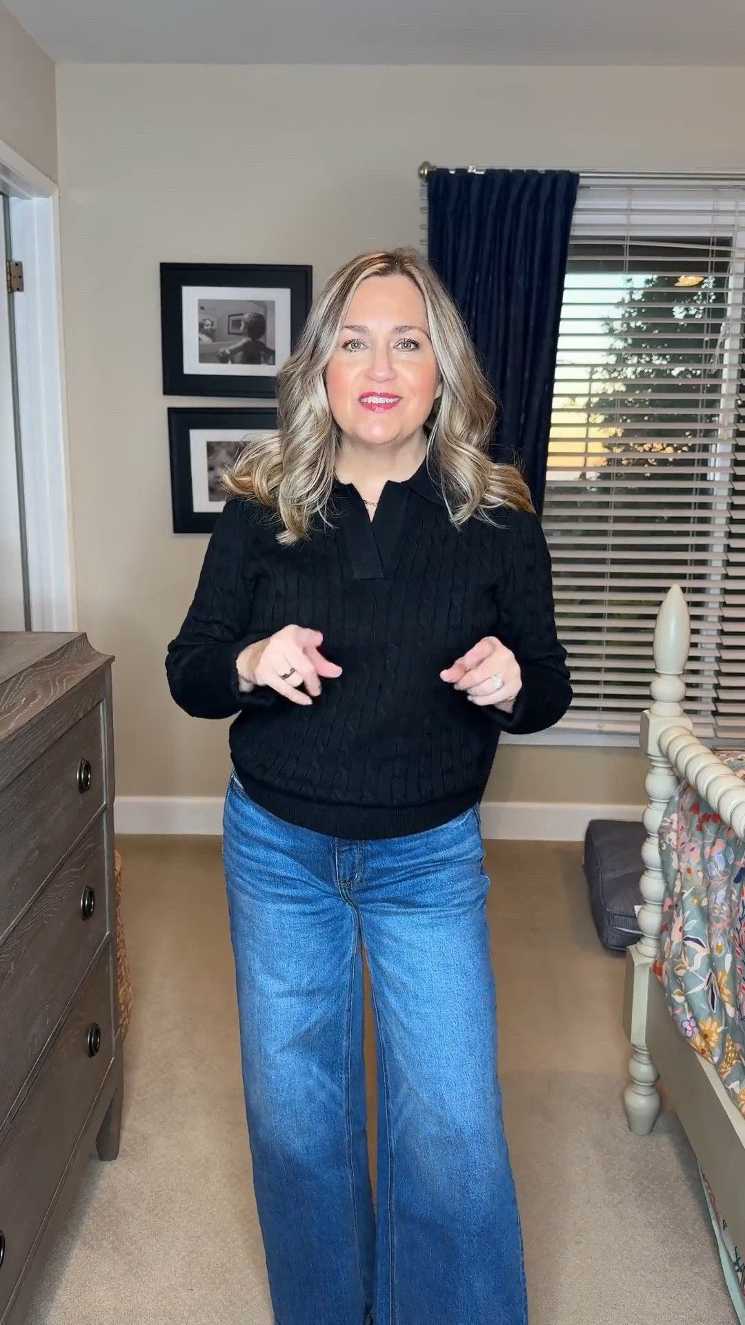 Casual date night/90s vibe look! Let me know if you are watching love story and what you think of it! I grew up loving the Kennedys as did many other people, and I’m soaking up every second of the show! 
￼

#LTKootd #LTKOver40 #LTKdayinmylife