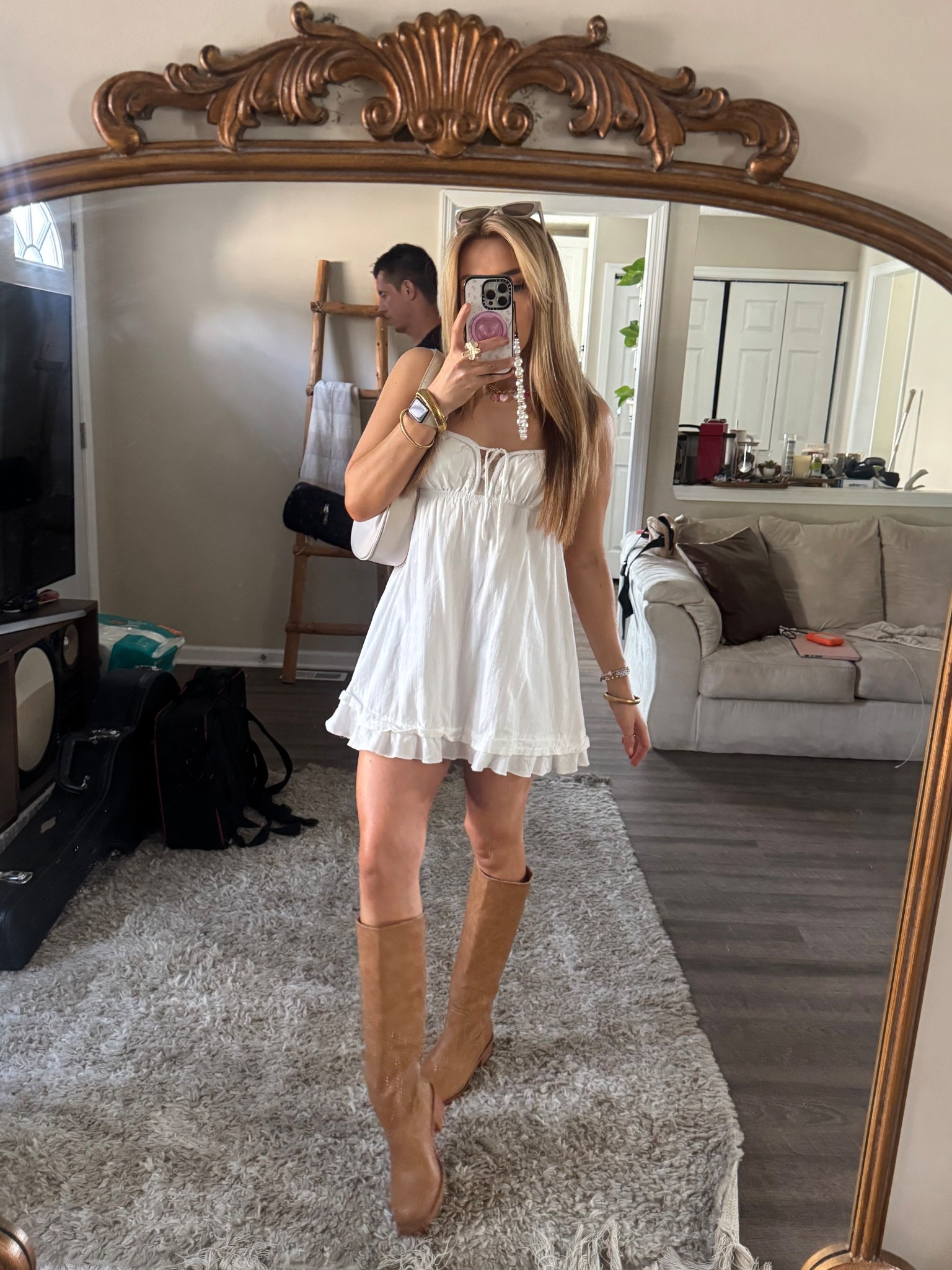 Summer outfit!! Dress from princess polly size small and banana boots 7.5 

#LTKU #LTKSeasonal #LTKFestival