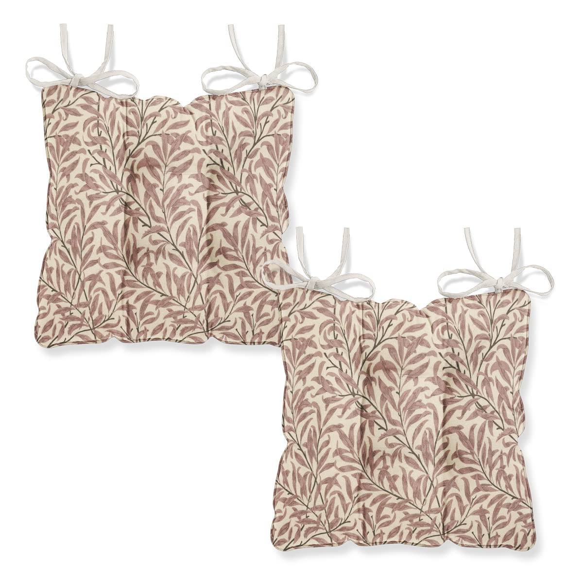 Harrison Cropper Seat Pads for Dining Chair William Morris Willow Bough Chair Pads with Straps (S... | Amazon (UK)
