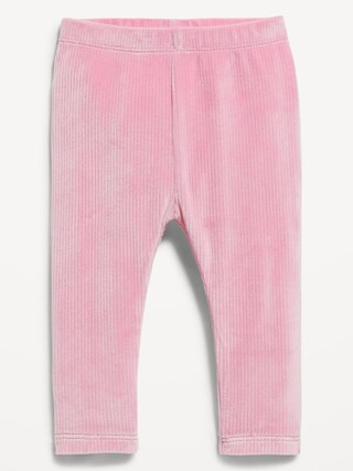 Ribbed Velour Leggings for Baby | Old Navy (US)