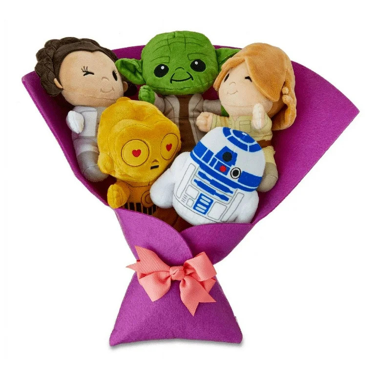 Exclusive 16-Inch Large Valentine's Plush Bouquet Featuring Star Wars™ Characters – A Fun and... | Walmart (US)