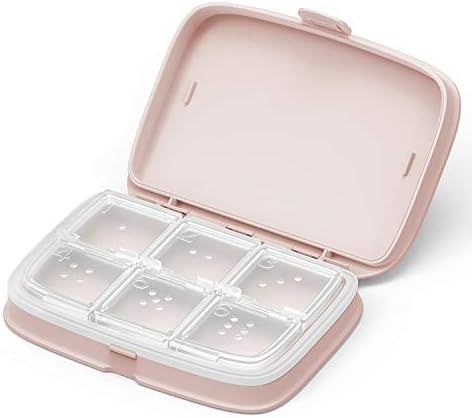 ZDQZC Waterproof Pill Case - Travel Pill Organizer Small Pill Box with Removable Compartments - P... | Amazon (US)