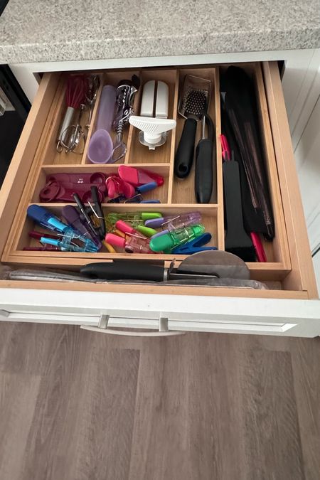Expandable bamboo utensil drawer holder from Amazon.

#LTKfamily #LTKfindsunder50 #LTKhome