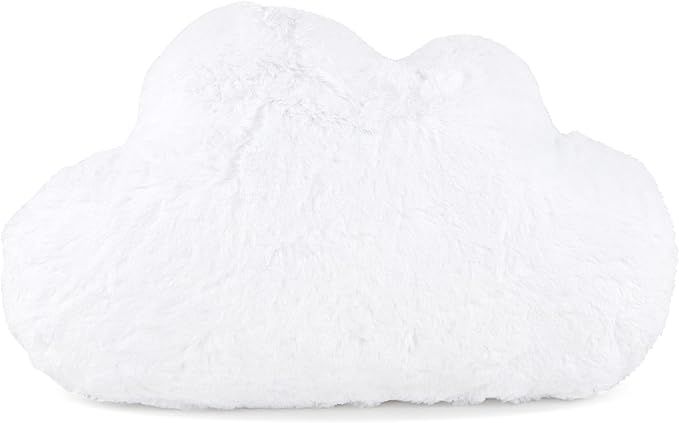 Jay Franco We Wear Cute Cloud Shaped Pillow - Super Soft - Measures 16 Inches (Official We Wear C... | Amazon (US)