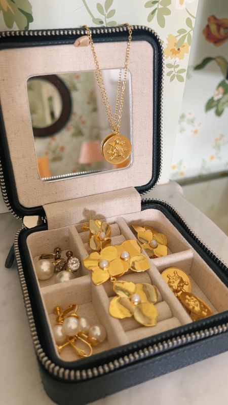 Deciding which pieces to wear today from my recent Lisi Lerch collection 🫶🏻 my favorite travel jewelry case is currently on sale! 

#LTKunder100 #LTKsalealert #LTKstyletip