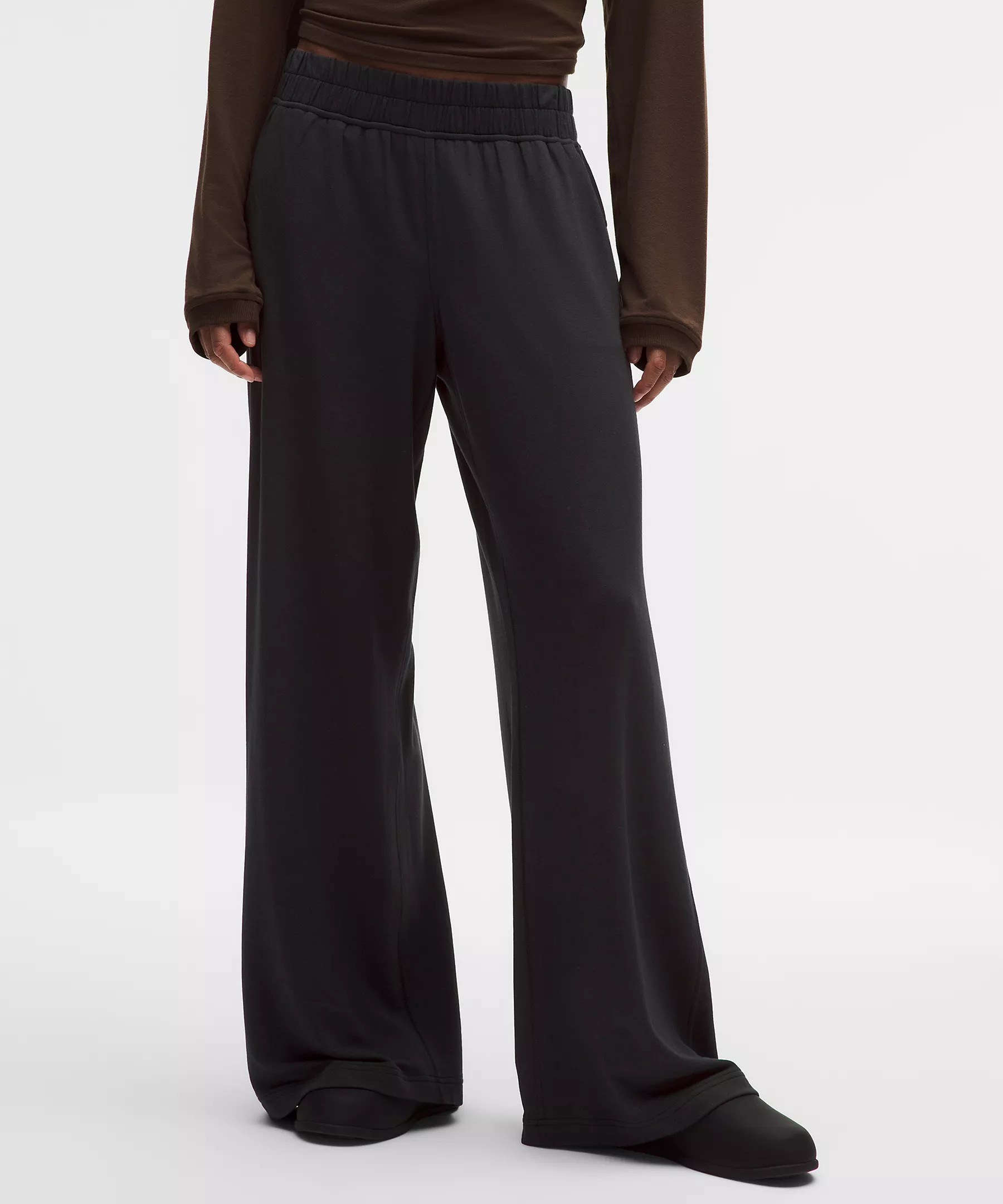 BeCalm Mid-Rise Wide-Leg Pant *Updated Fabric | Women's Sweatpants | lululemon | Lululemon (US)