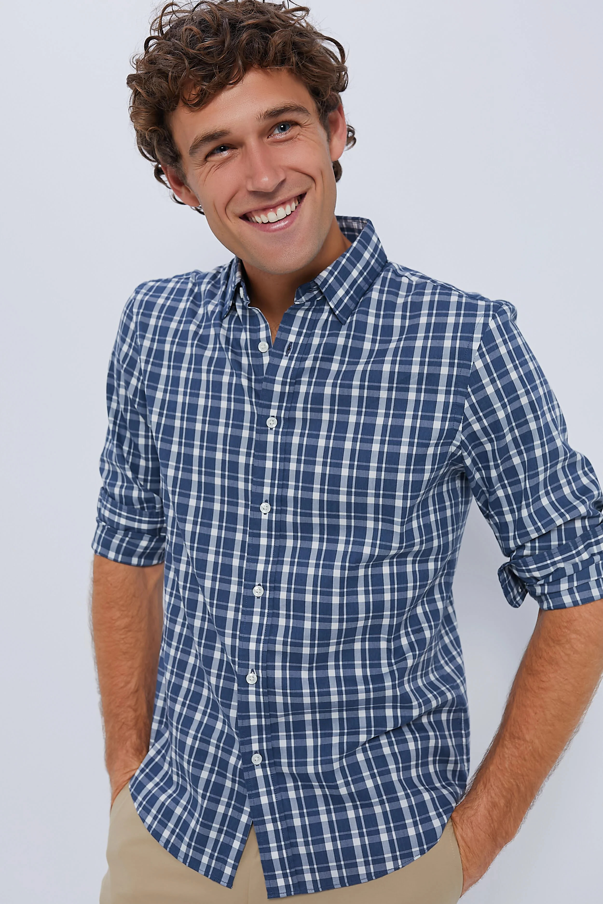 Starry Sky Plaid Movement Shirt | Tuckernuck (US)