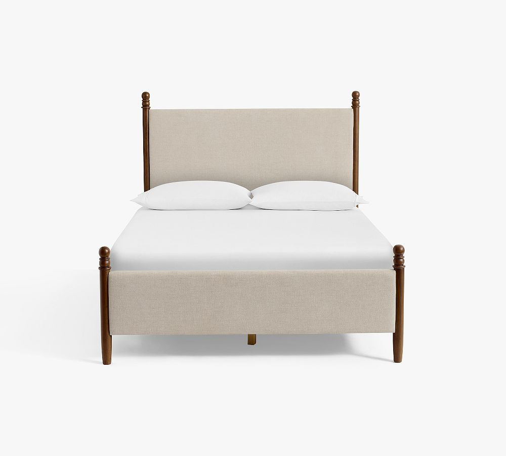 Chris Loves Julia Modern Traditional Bed | Pottery Barn (US)