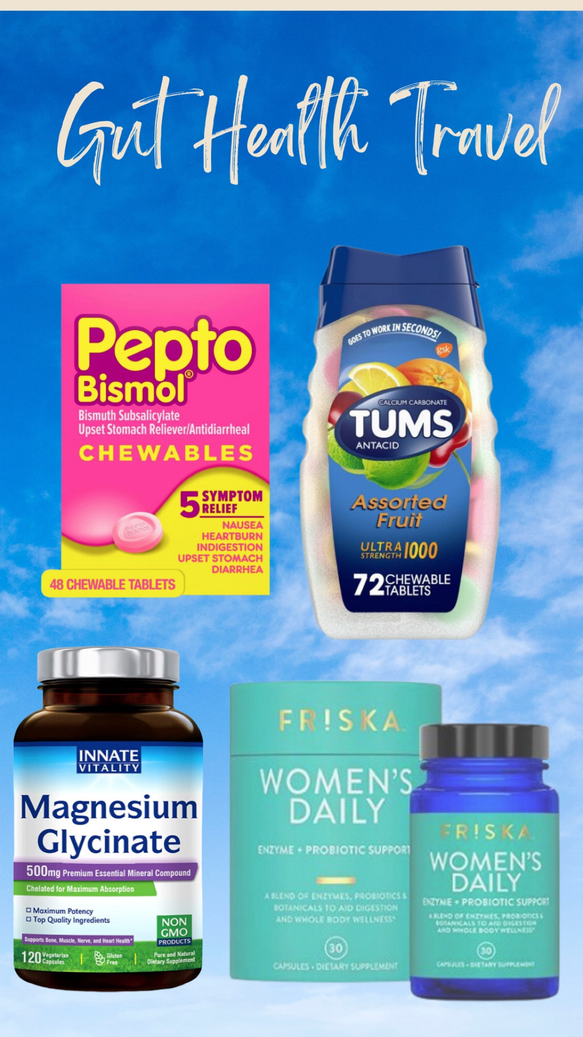 Travel must haves for proper gut health 

#LTKtravel #LTKbeauty #LTKfit