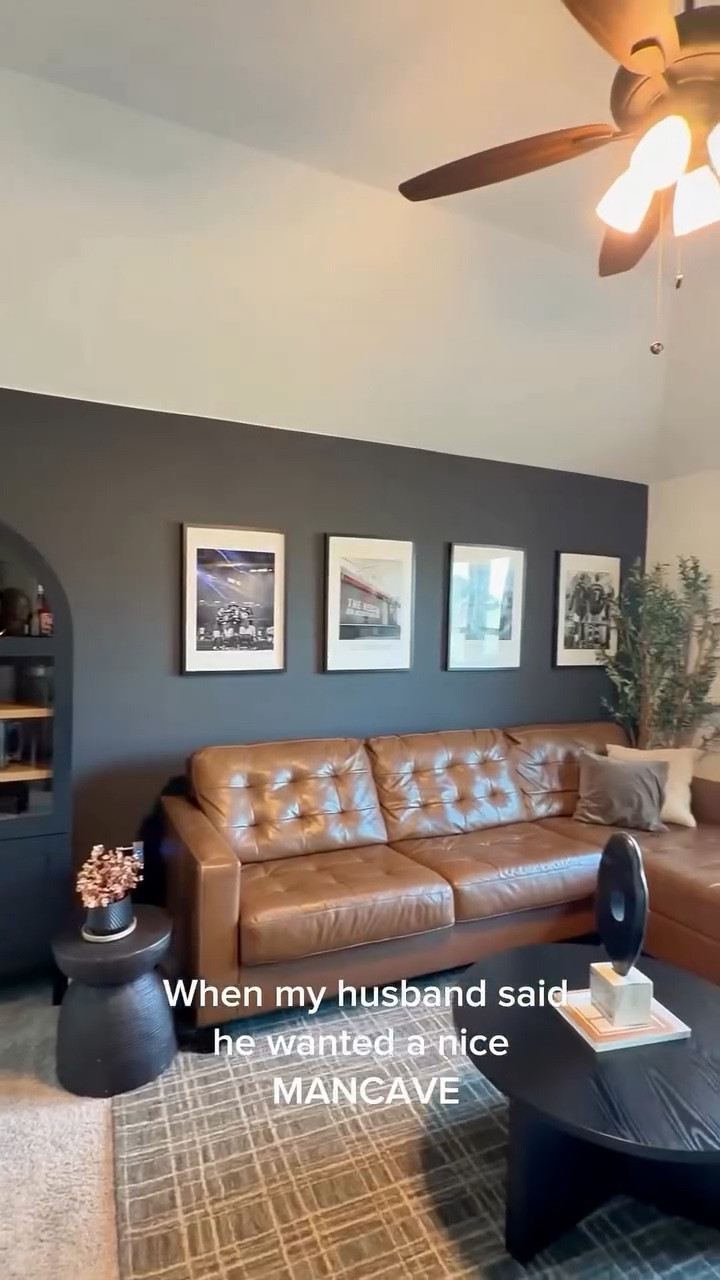 His mancave 😊

Can I say he asked and he received? 

#homedecor #homedesign #mancave #mancavedecor #homemaker