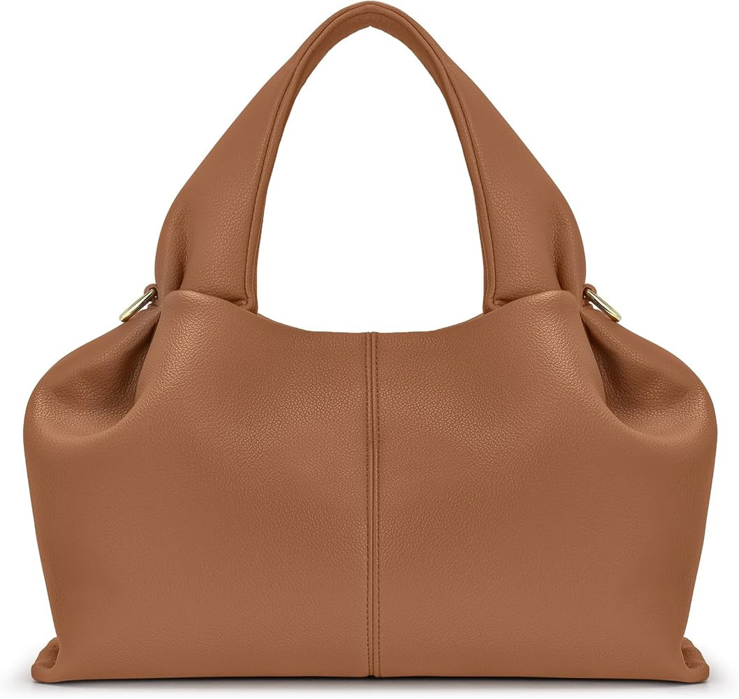 oscaurt Purses and Handbags for Women Trendy Dumpling Cloud Bag Chic PU Leather Tote Shoulder Bag... | Amazon (US)