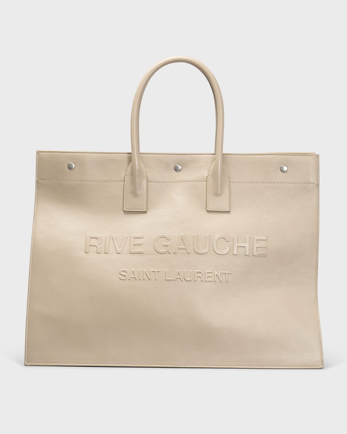 Men's Rive Gauche Leather Tote Bag | Neiman Marcus