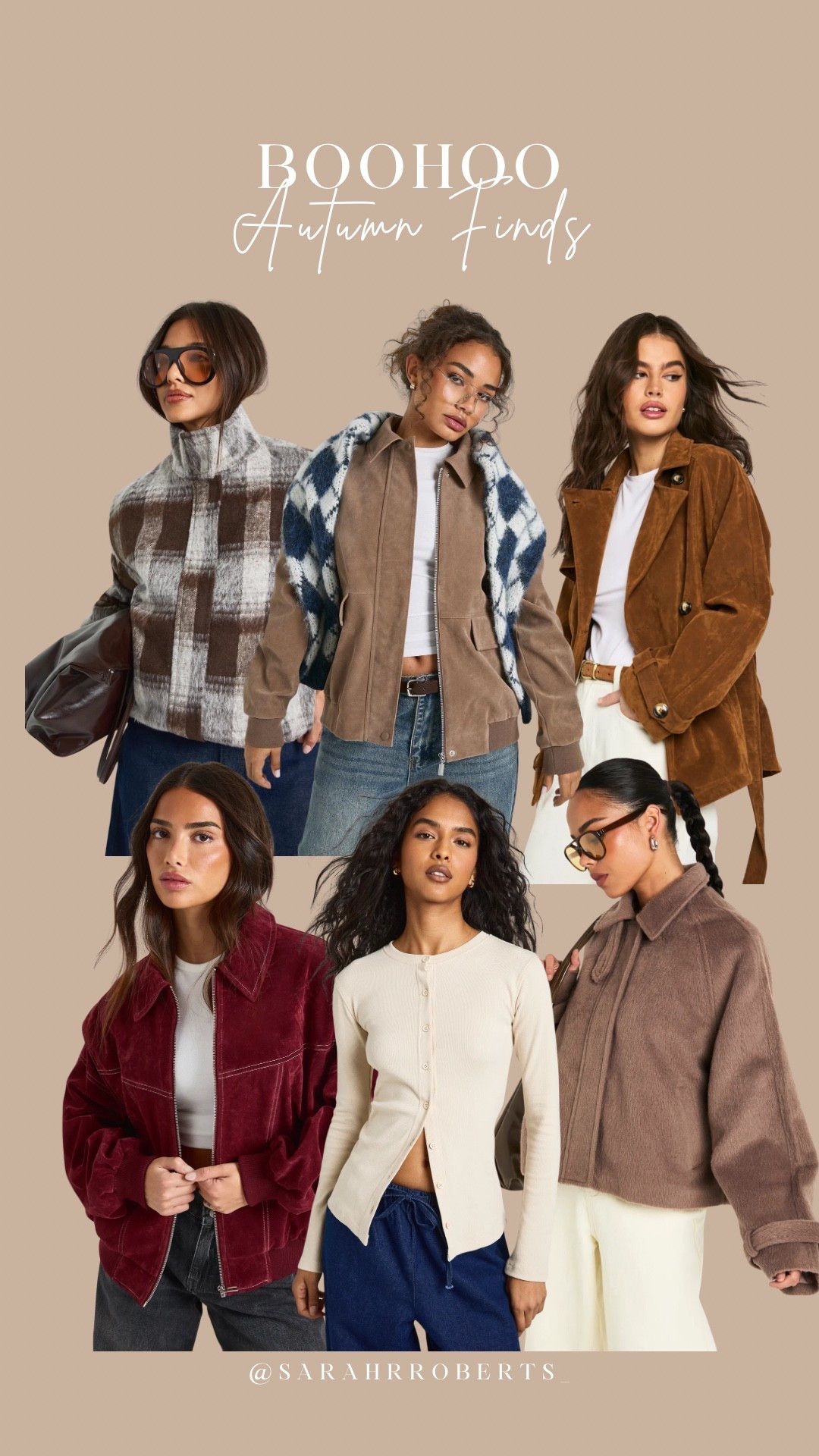 Some gorgeous jackets that have caught my eye on Boohoo this week! 
Use my code SARAHVEA for an extra 15% off!
I’ve ordered a couple of them to try so I will share them with you once they arrive! #LTKxBoohooAW

#LTKstyletip #LTKautumn #LTKuk