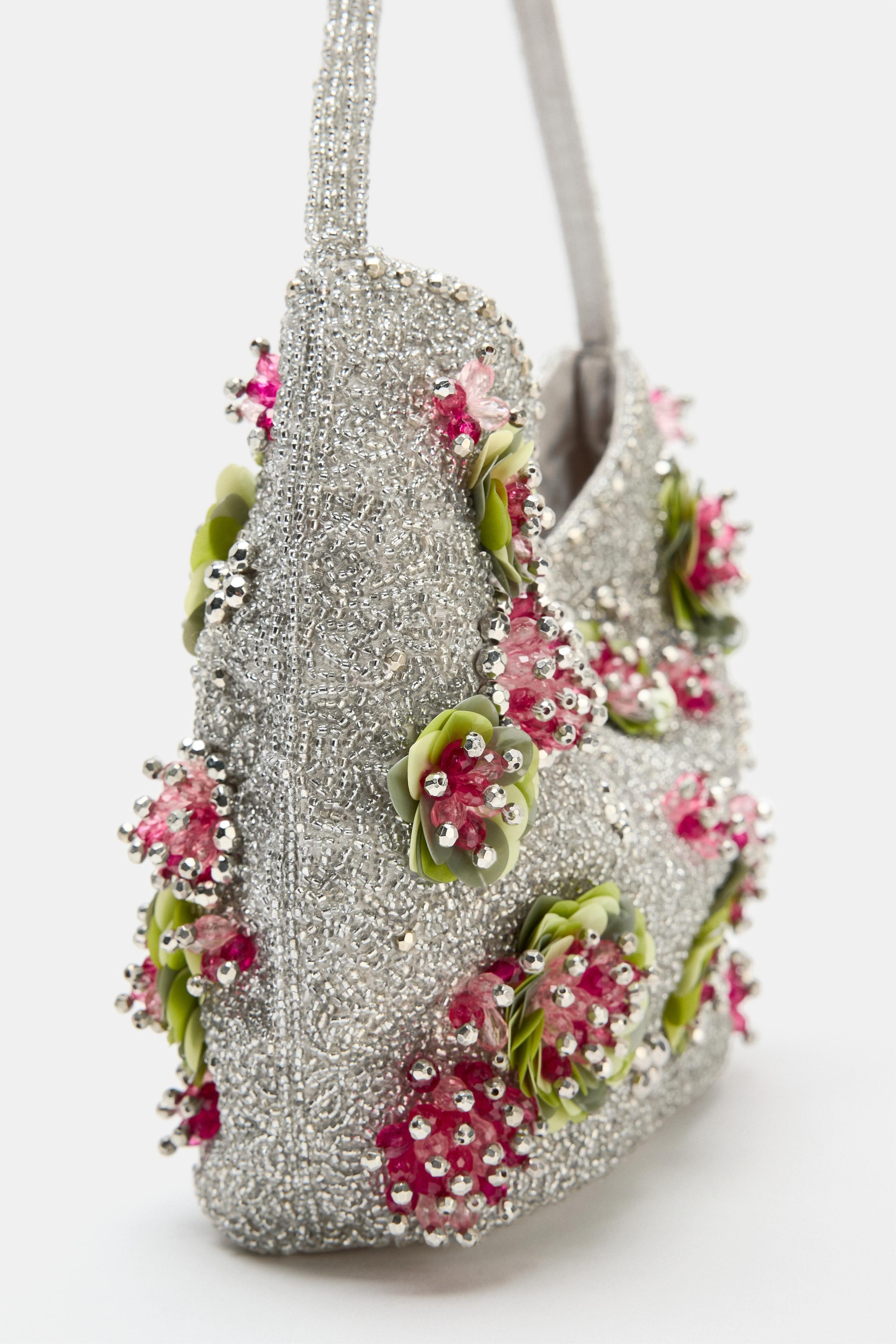 BEADED SHOULDER BAG | Zara US