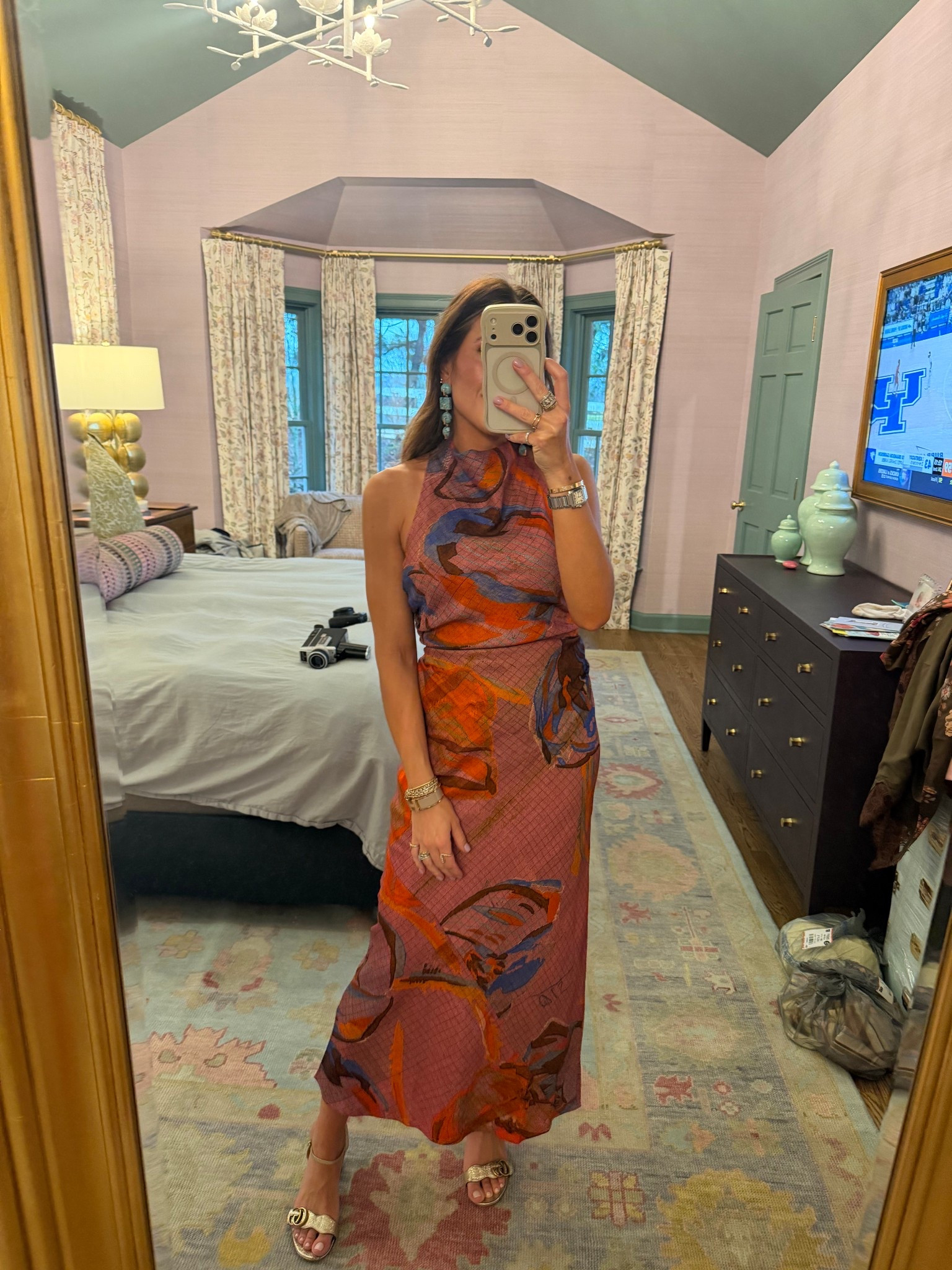 Printed cocktail dress // in a petite 2 

#LTKSeasonal