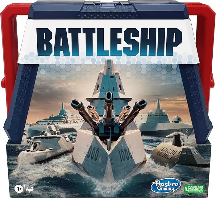 Battleship Classic Board Game, Strategy Game for Kids Ages 7 and Up, Fun for 2 Players | Amazon (US)