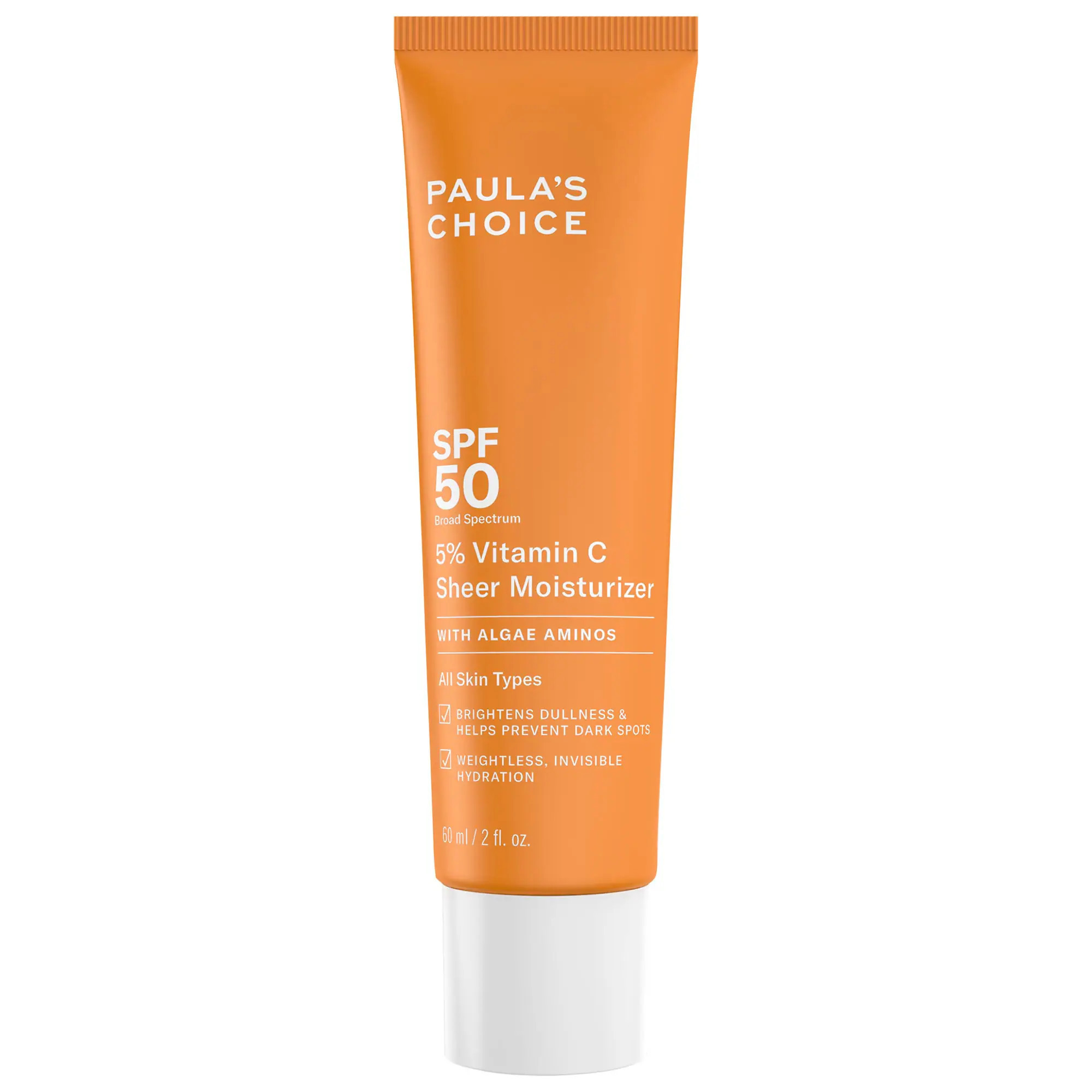Paula's Choice 5% Vitamin C Sheer Facial Moisturizer SPF 50 2 oz / 60 mL | Sephora (US)
