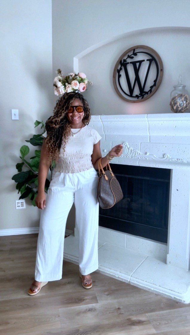 I absolutely love these curve friendly linen trousers and I paired it with the smocked top that’s on an awesome deal!

#LTKMothersDay #LTKSaleAlert #LTKWorkwear