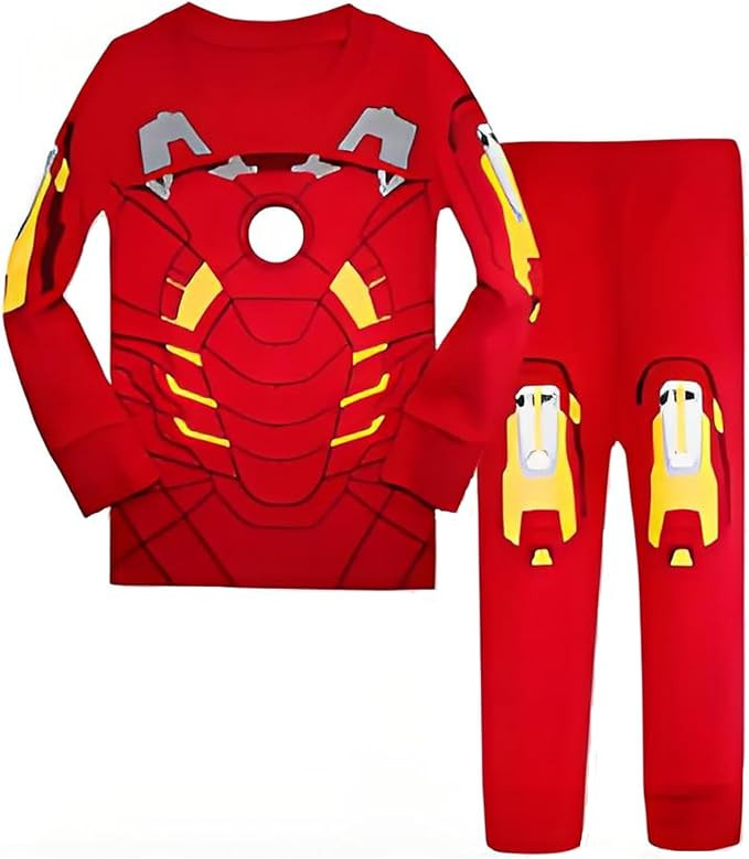 N'aix Little Boys Cotton Pajamas Kid`s Cartoon Sleepwears Pjs 2 Piece Set | Amazon (US)