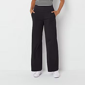 Stylus Womens High Rise Wide Leg Pant | JCPenney