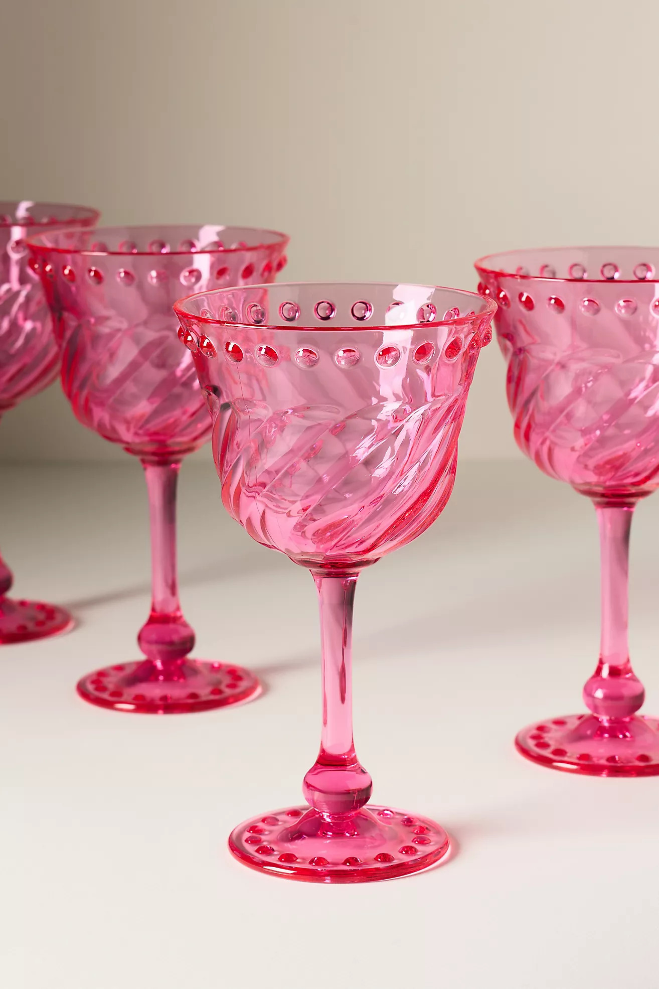 Esther Acrylic Wine Glasses, Set of 4 | Anthropologie (US)