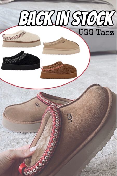 ugg tazz back in stock!! These are always top sellers during the holidays & will sell quick!

#LTKshoecrush #LTKSeasonal #LTKGiftGuide