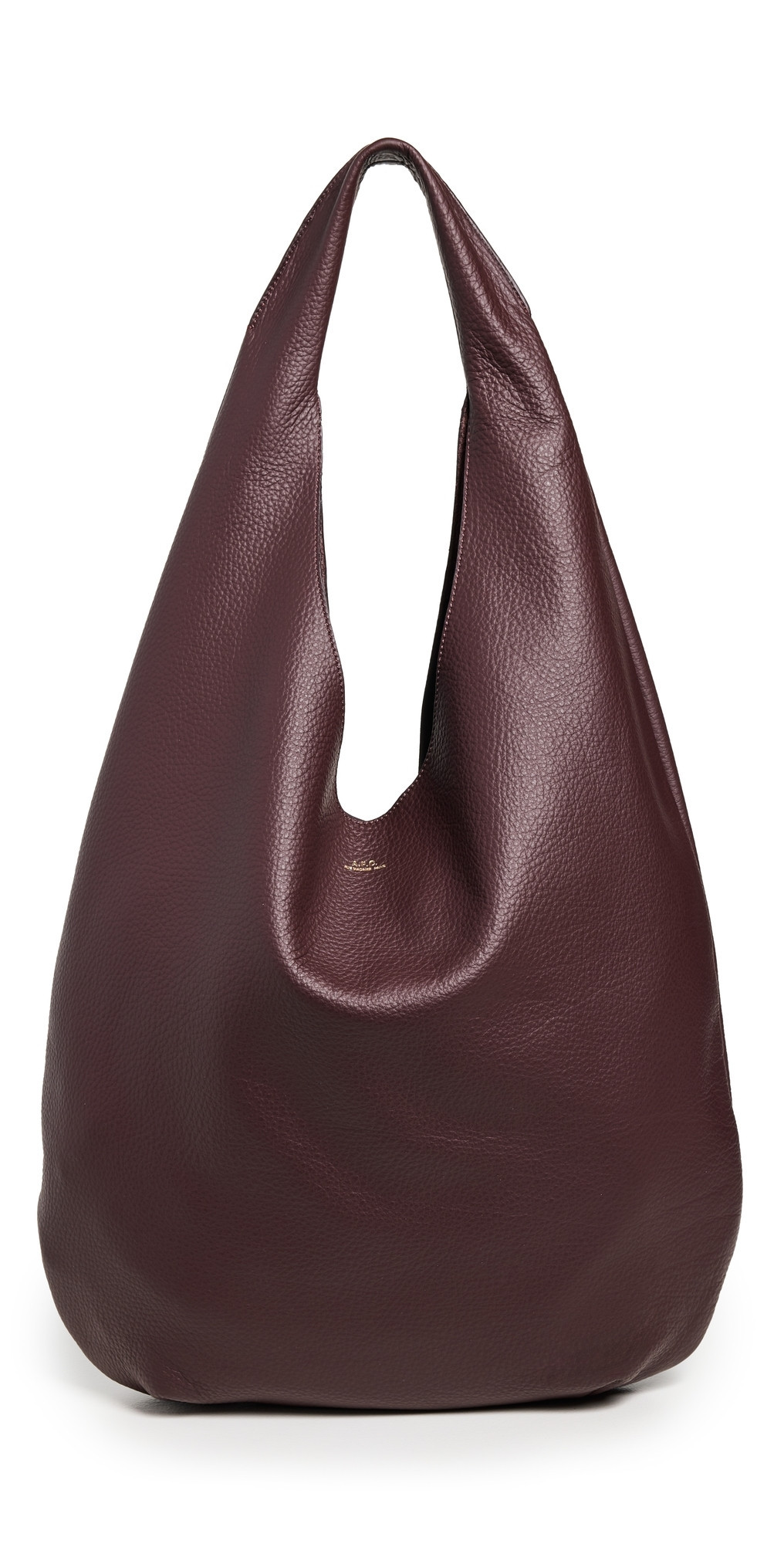 A. P.C. Le Neige Hobo Bag Gac Burgundy One Size | Shopbop