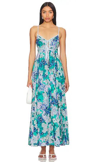 Dream Weaver Maxi in Teal Combo | Revolve Clothing (Global)
