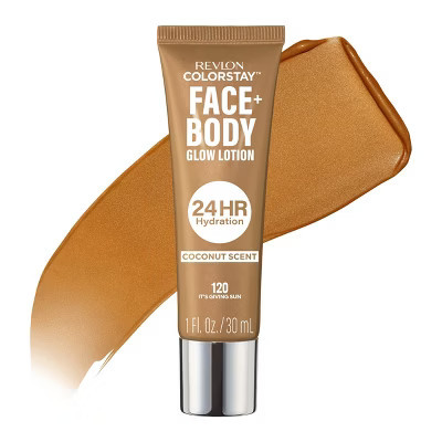 Revlon ColorStay Face & Body Glow Lotion - Luminizing - 120 It's Giving Sun | Target