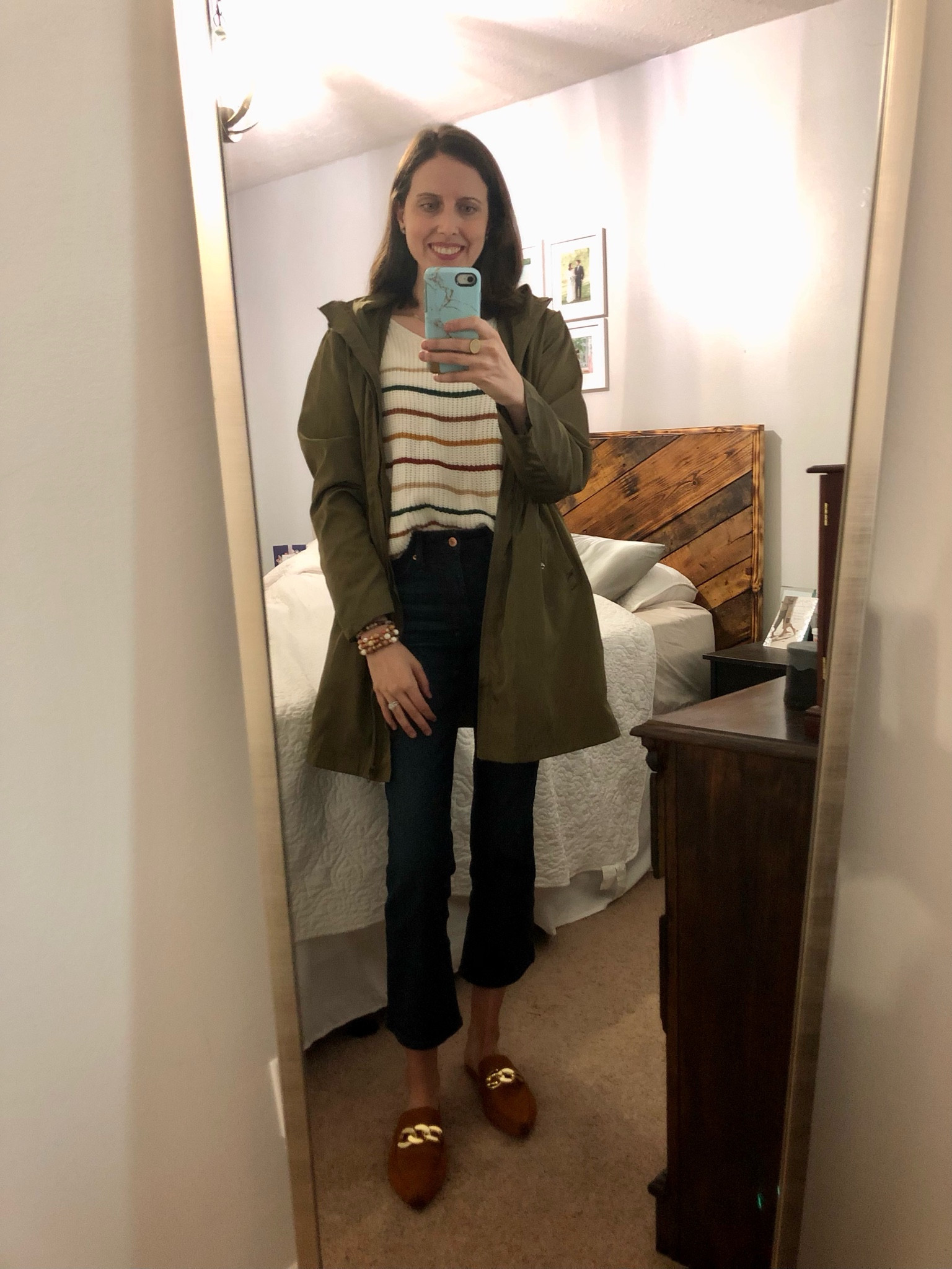 An olive green raincoat perfect for fall 🍁 

Fall outfits 
Fall outfit
Work outfit 
Casual outfit
Work from home outfit
WFH outfit 
Fall Fashion

#LTKfindsunder100 #LTKfindsunder50 #LTKSeasonal