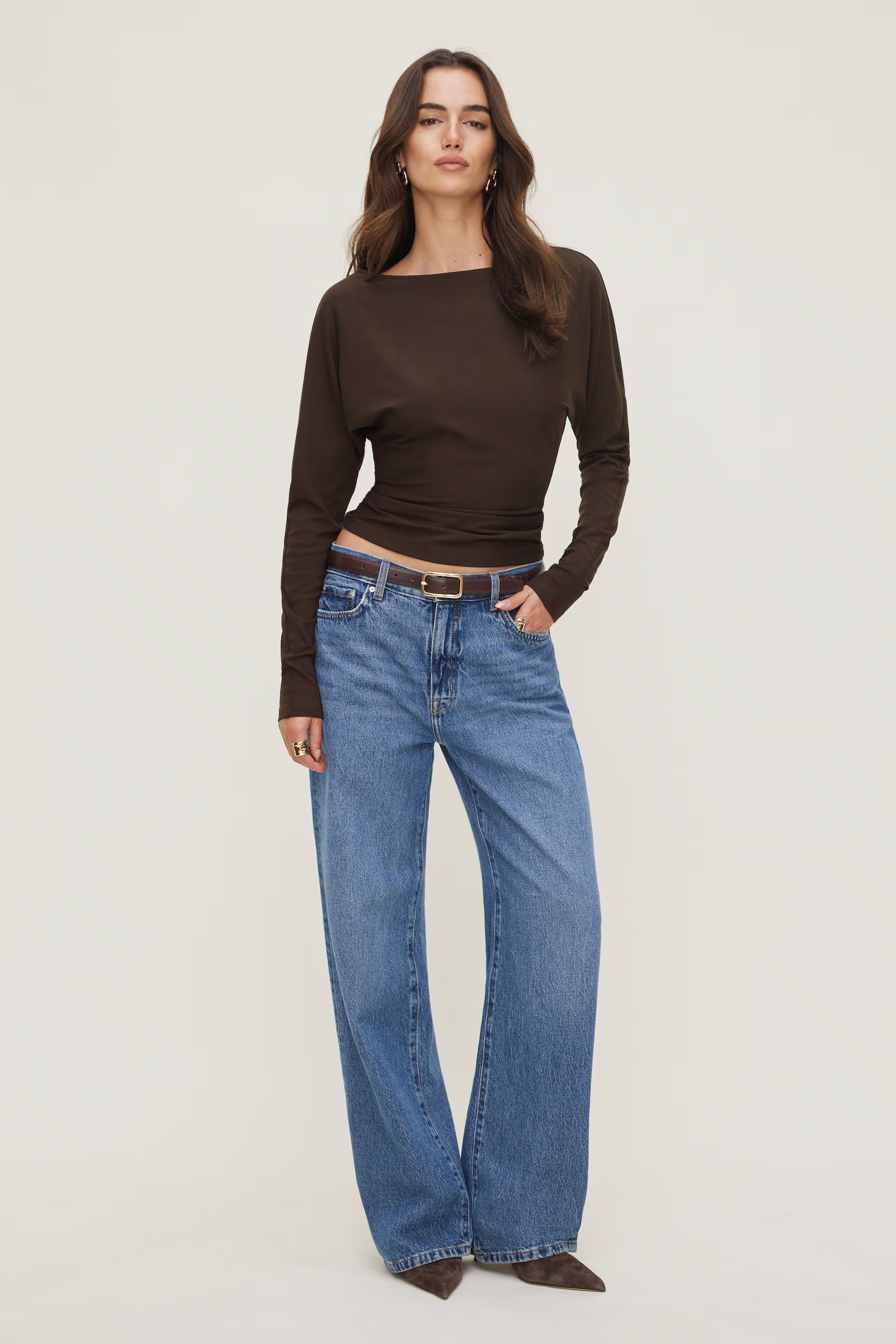 Mira Dolman Sleeve Top | Dynamite Clothing