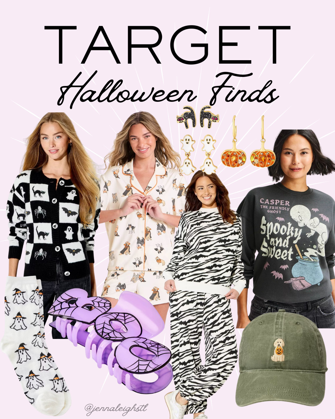 Target has all your Halloween finds covered! 🎃 From cute outfits and pajamas to festive jewelry and hair accessories, there are so many fun ways to get into the Halloween spirit! 

 #LTKootd #LTKSeasonal #LTKMidsize