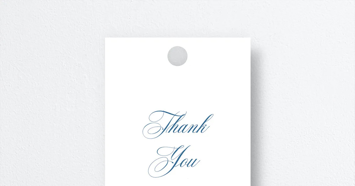 Elegant Antique Toile Frame Favor Gift Tags by Bridgerton | The Knot 