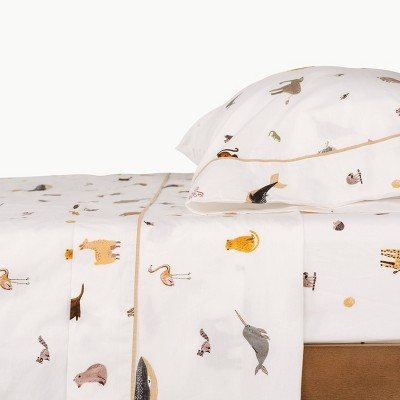 Gathre Menagerie Zoo Animals Sheet Set Full | Target