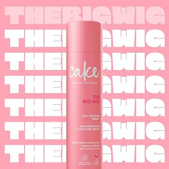 Cake Beauty Dry Texturing Spray, The Big Wig - Adds Volume, Texture & Body to Hair - Lightweight,... | Amazon (CA)