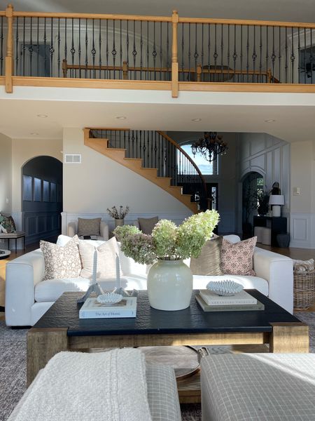 Great room views today! 

Living room, Great room, Family room, white sofa, coffee table, couch, coffee table styling, home decor, 

#LTKhome #LTKstyletip #LTKxPrime