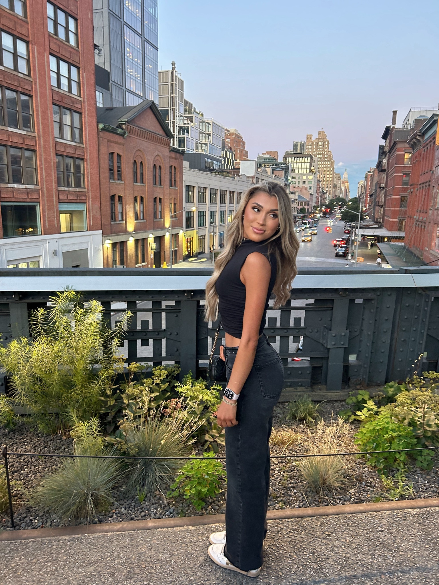 Night out in NYC🗽📸💫 Elevated casual outfit for dinner. Love this Abercrombie top that comes in multiple colors and can be paired with jeans, skirt or shorts! Easy to dress up or down. Wearing a size XS

#LTKStyleTip #LTKSeasonal