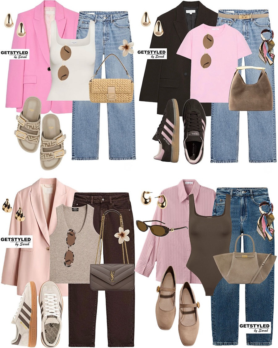 Pink for spring 💕

#Spring #summer #pink #blazer #jeans zara, mango, H&M, pastel tones

#LTKsummer #LTKstyletip #LTKspring