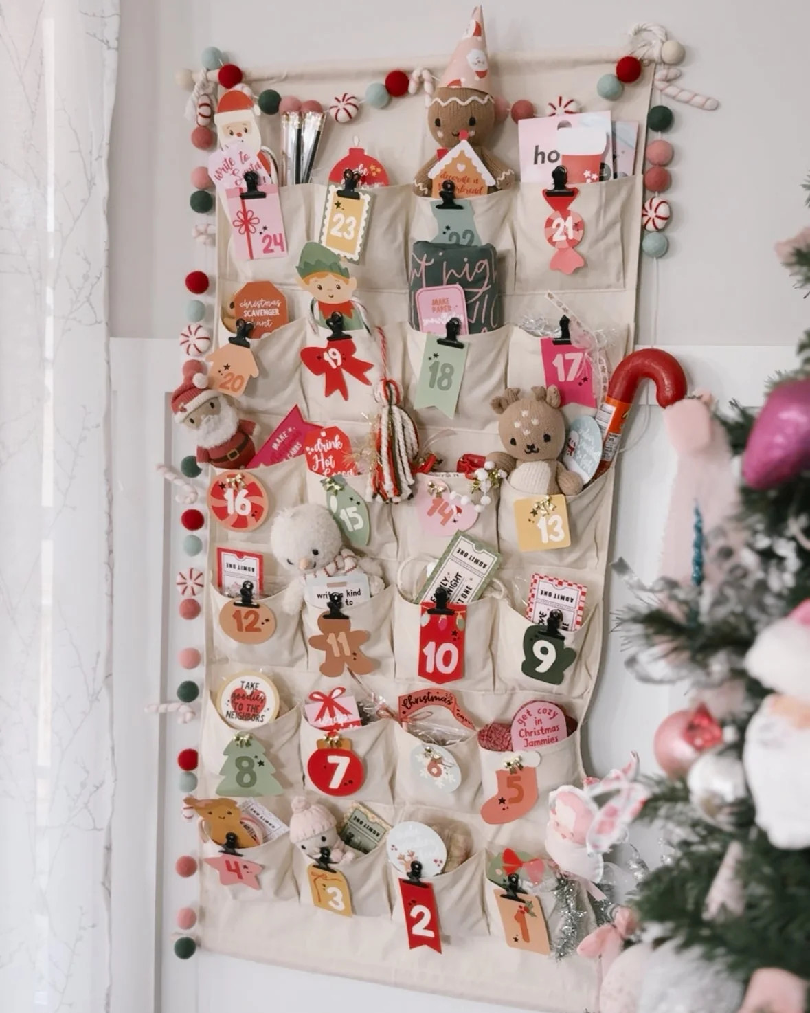 Christmas Advent Calendar | The Letter Vee X Ashley McLaughlin | The Letter Vee