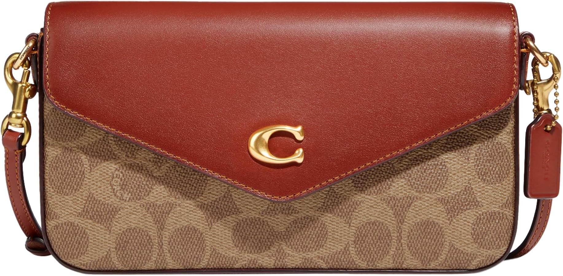 Coach Women's Coated Canvas Signature Wyn Crossbody | Amazon (US)