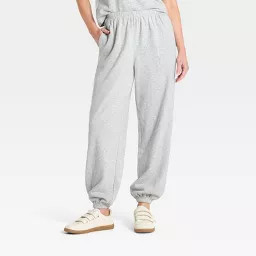 Women's Balloon Jogger Pants - Universal Thread\u2122 Gray S | Target
