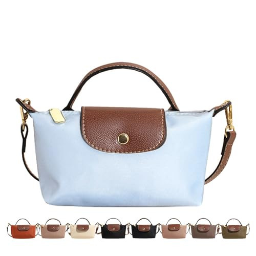 Fashion Mini Crossbody Bag, Handbags Purses with Adjustable Strap for Women, Ladies Shoulder Totes Bag (Light Blue) | Amazon (US)