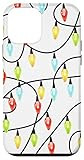 iPhone 12 mini CASE Christmas Lights Pattern Cute Xmas Phone Case | Amazon (US)