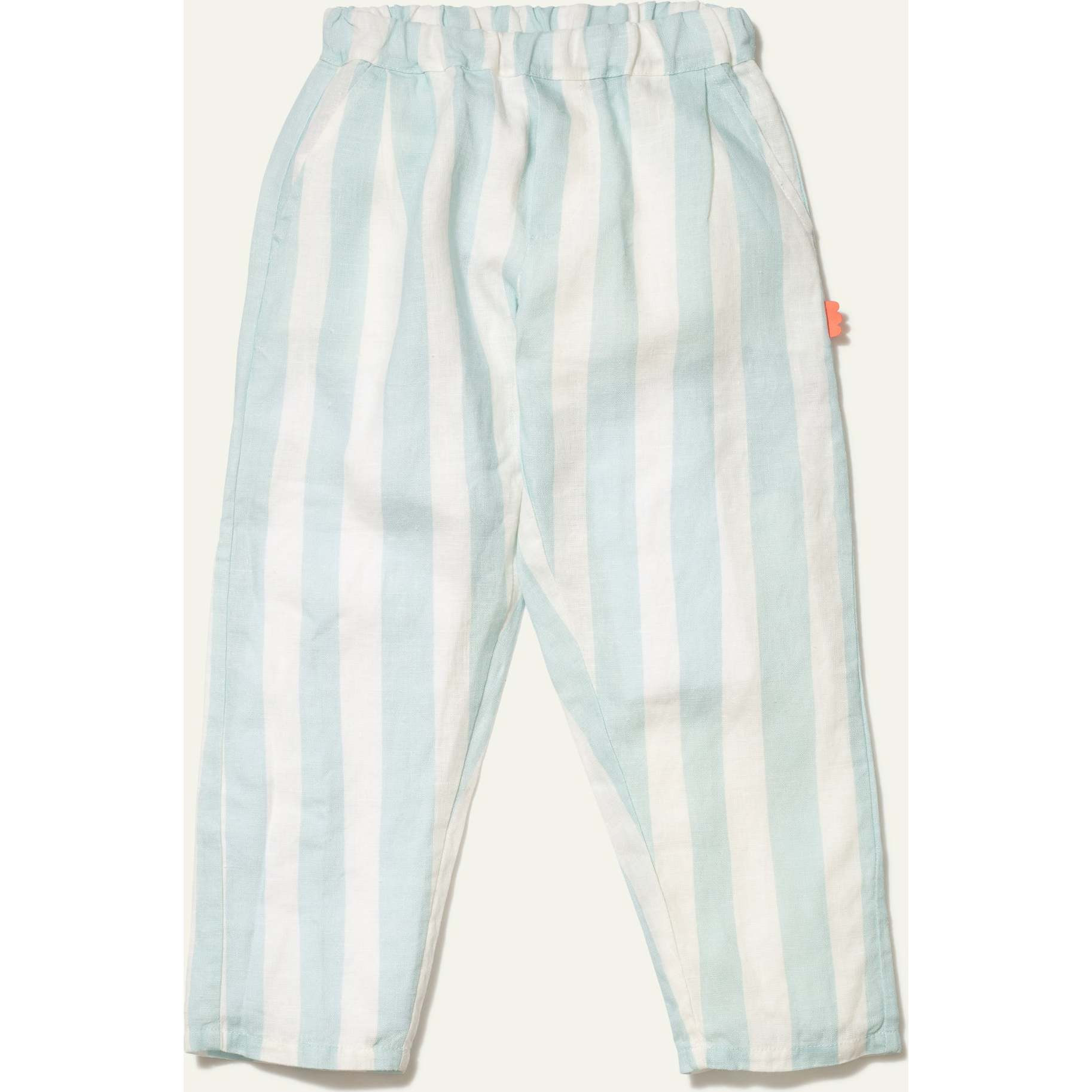 Linen Cabana Stripe Kid Pants | Maisonette