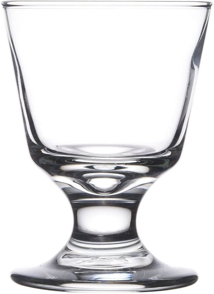 Libbey 3746 Embassy 5.5 oz Footed Rocks Glass, SET OF 6 w/ HHS Party Picks | Amazon (US)