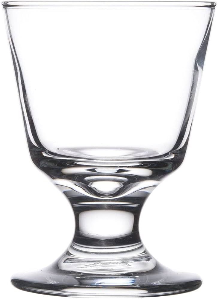 Libbey 3746 Embassy 5.5 oz Footed Rocks Glass, SET OF 6 w/ HHS Party Picks | Amazon (US)