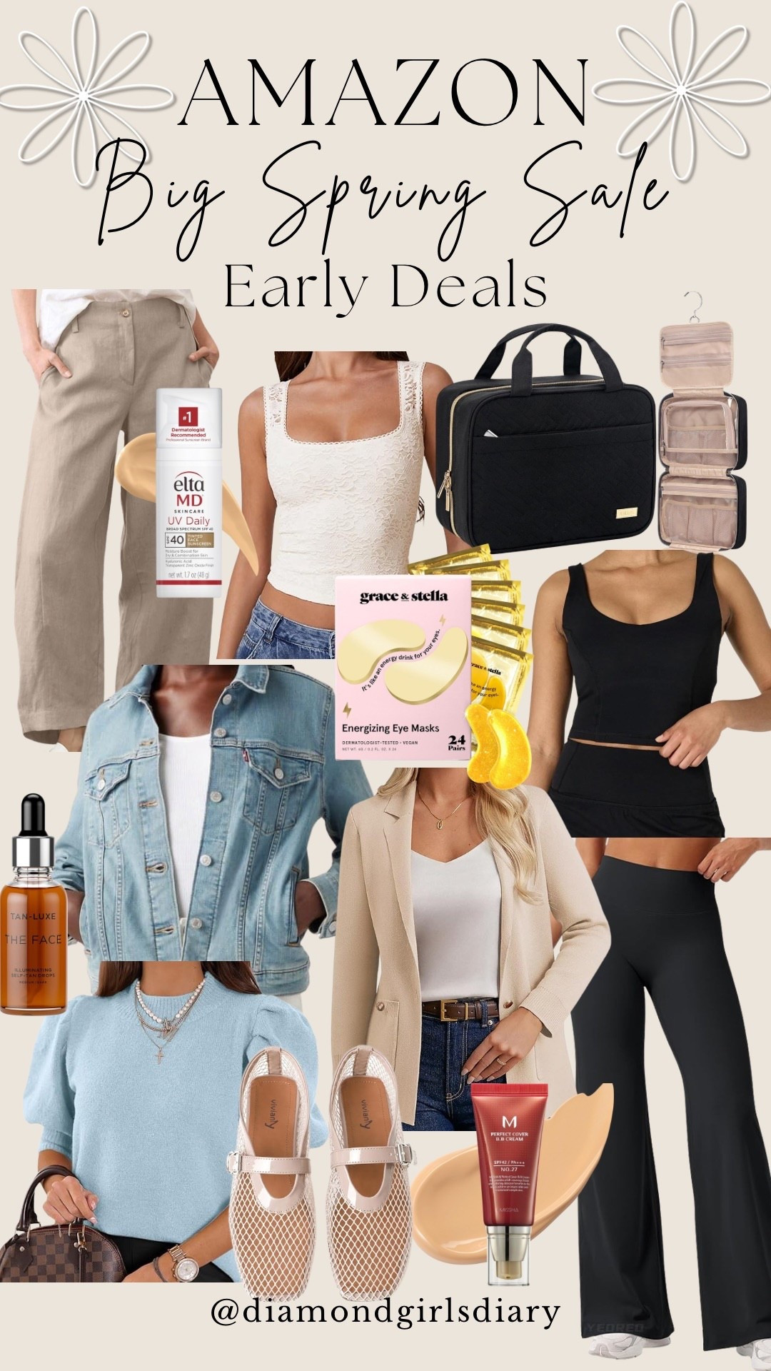 Early deals happening now for Amazon’s Big Spring Sale. Women’s Beauty, Fashion Trends, Makeup, Beauty 

#LTKootd #LTKBeauty #LTKselfcare