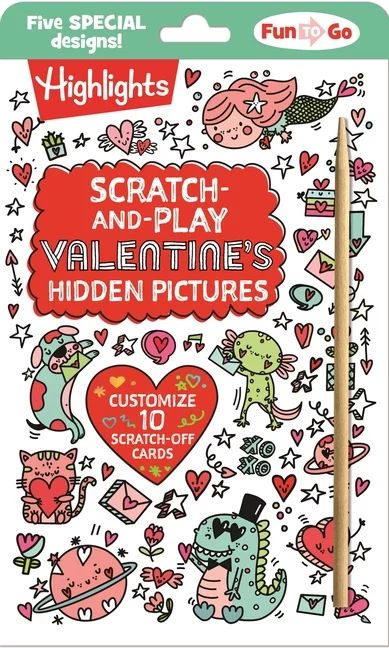 Scratch-and-Play Valentine's Hidden Pictures (Paperback) | Walmart (US)