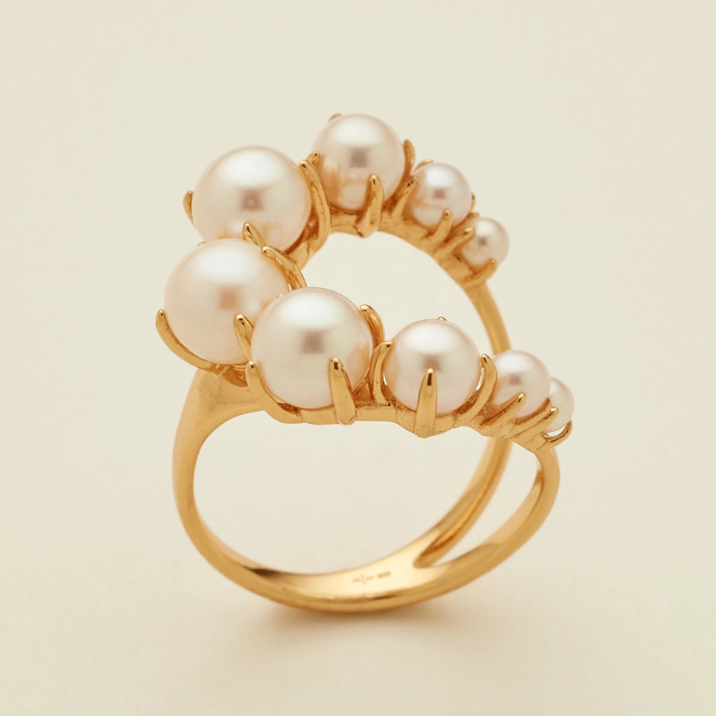 Pearl Cocktail Ring | Made by Mary (US)