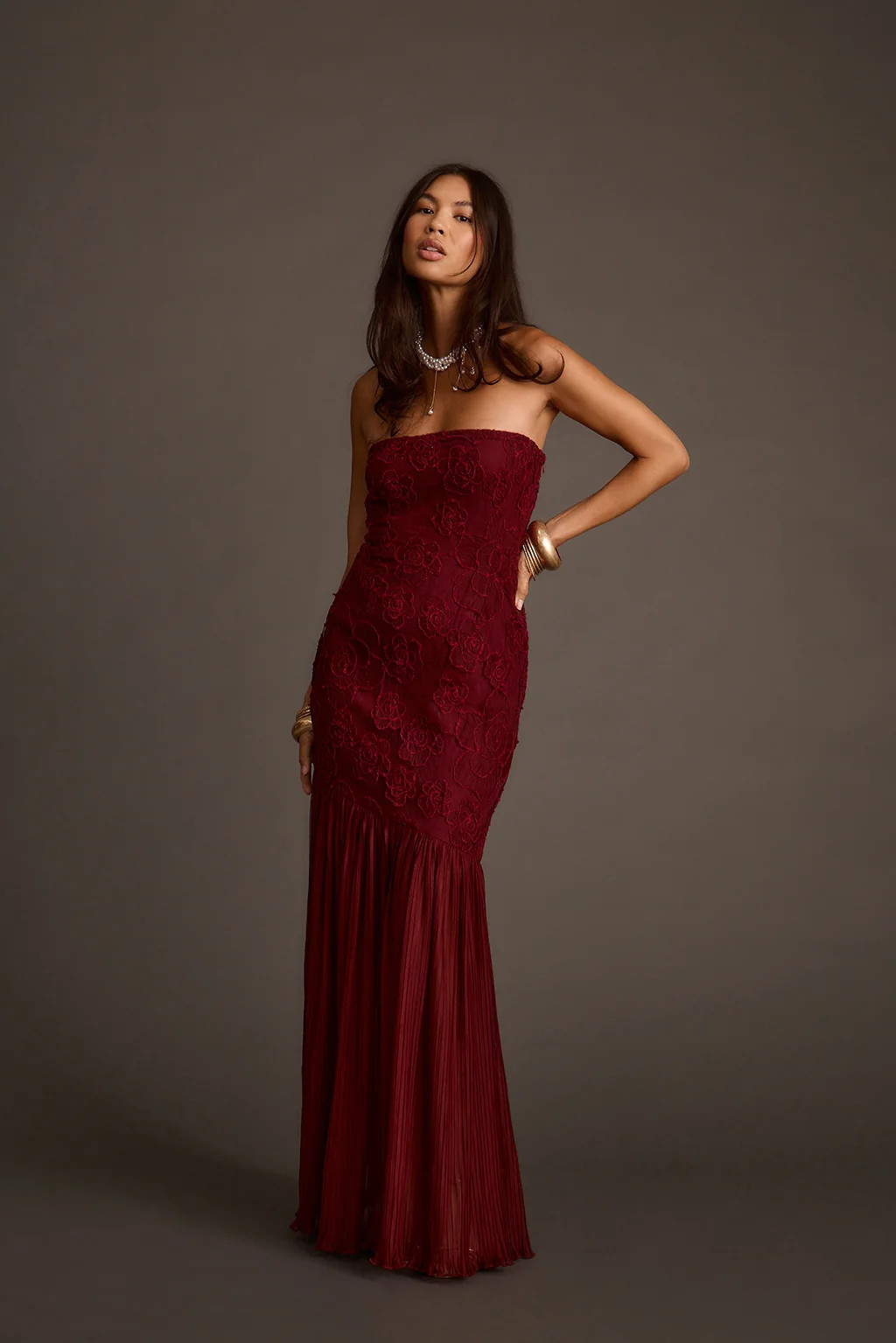 Daylight Mulberry Embroidered Maxi Dress | 12th Tribe | 12th Tribe